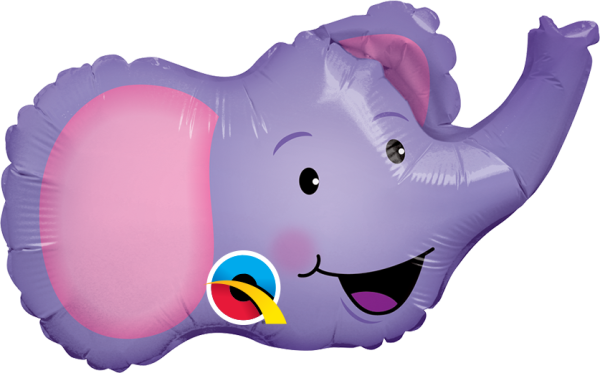 Qualatex Elated Elephant 14" Mini - 17628*