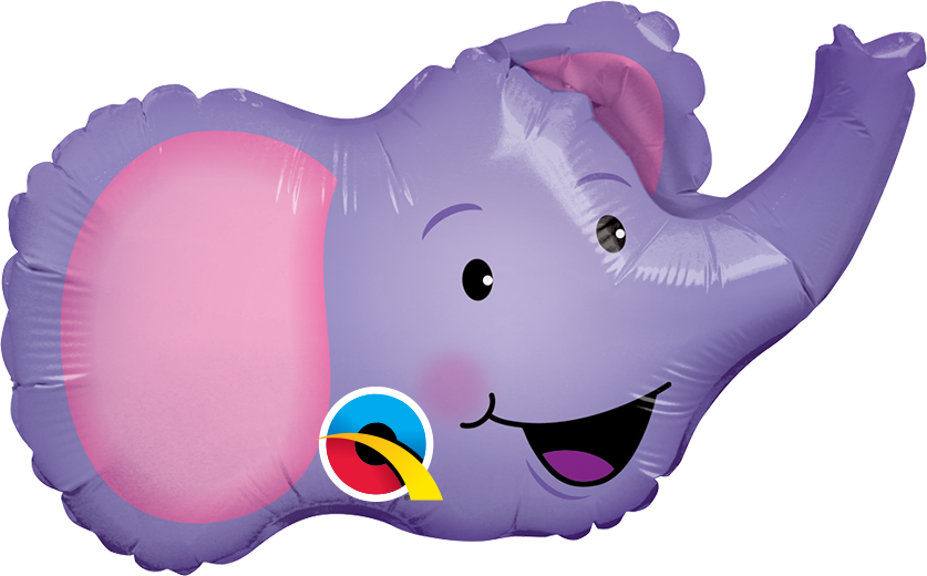 Qualatex Elated Elephant 14" Mini - 17628*