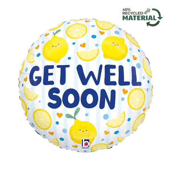 18" Get Well Soon Lemons - Single Pack - 26683P-P