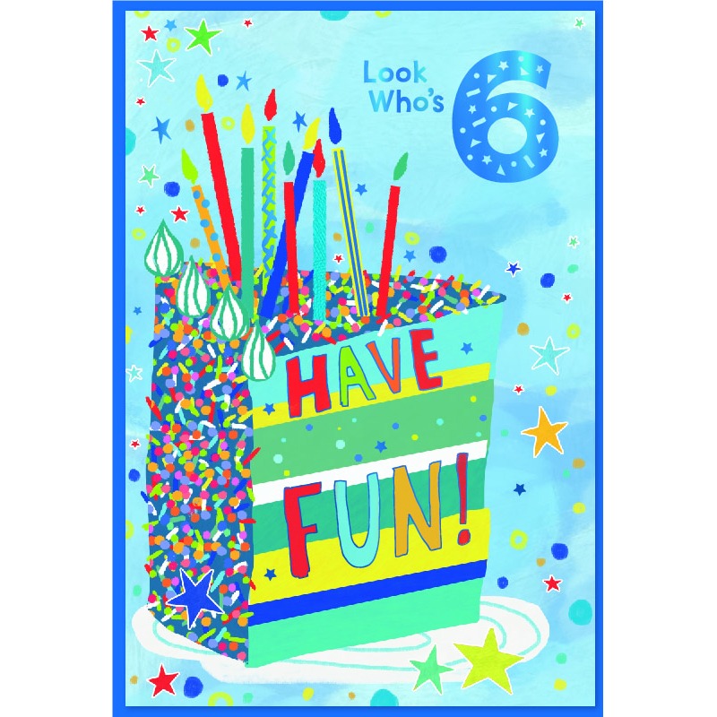 Simon Elvin - 6th Birthday - JUVENILE BOY C50 - 329036TH