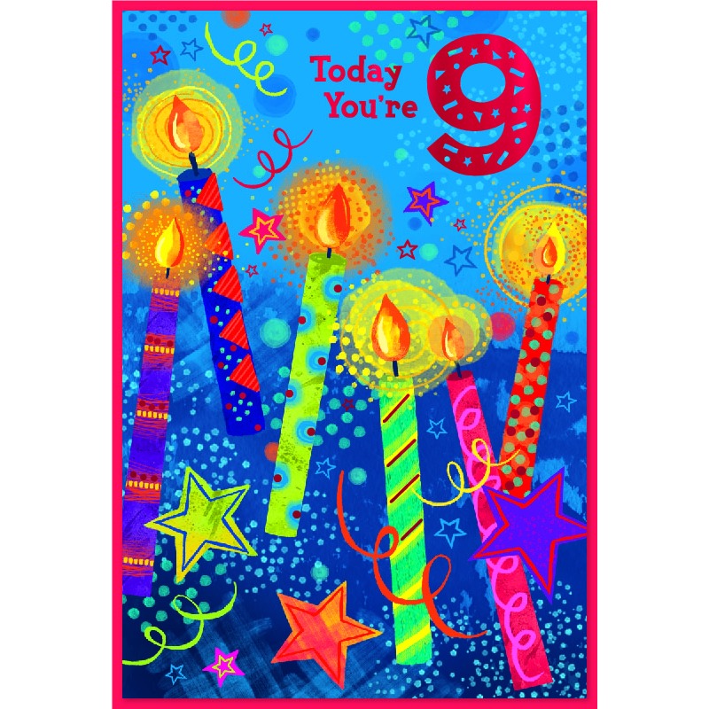 Simon Elvin - 9th Birthday - JUVENILE BOY C50 - 329059TH