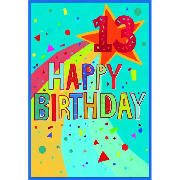 Simon Elvin - 13th Birthday - JUVENILE BOY C50 - 3290613TH