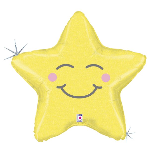 Grabo 26" Chubby Star Holographic Packaged - Image 2