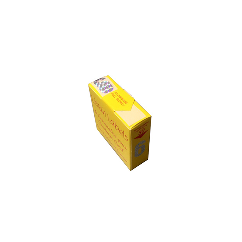 SILVER NO.6 LISTAN LABELS 50S -105612