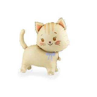 Foil Balloon - Cat On Wheels - 61x65 cm - FB381