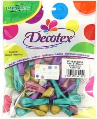Decotex Pro 5" Chromium Assorted 50CT