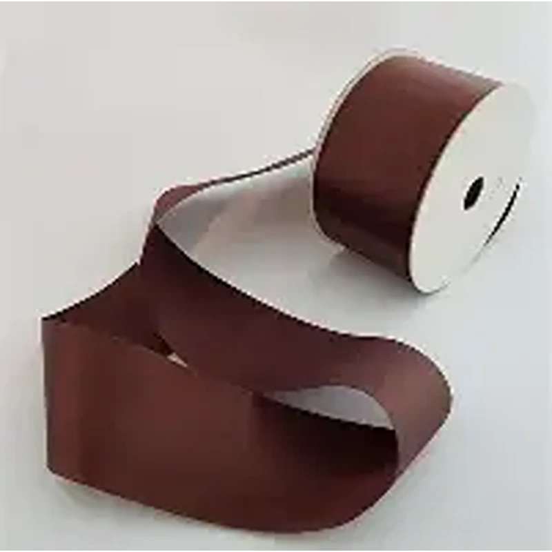 DOUBLE FACE SATIN RIBBON 50mm X 10metres BROWN