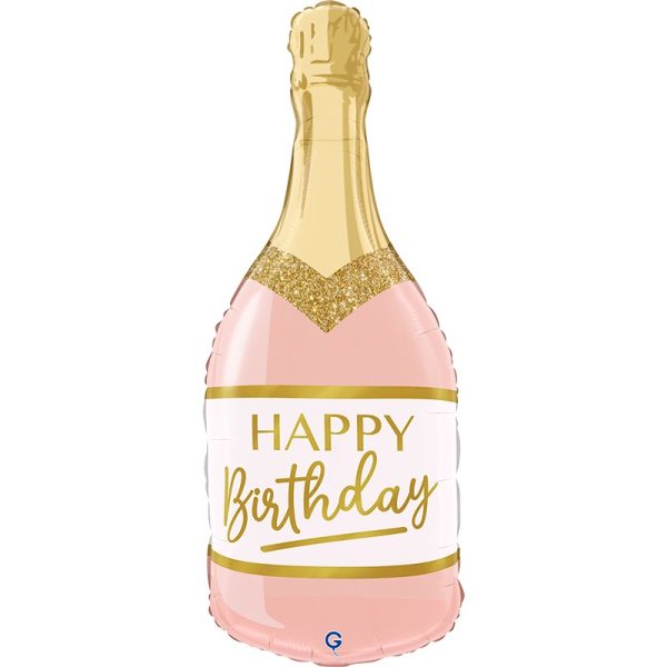 32" Pink Birthday Bottle - Single Pack - G72273-P