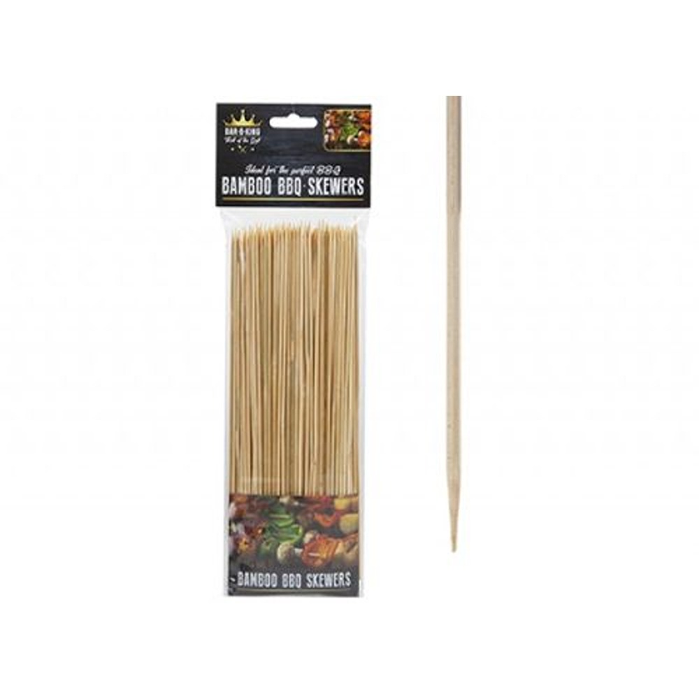Bamboo BBQ Skewers - 150ct – 10″ - 910056