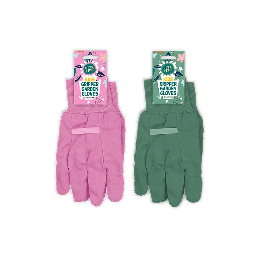 Gem - Kids Gardening Gripper Gloves - GAR-8221