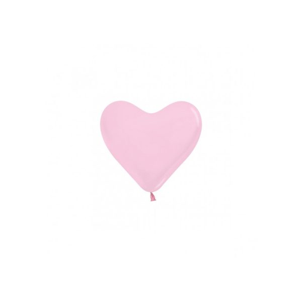 Sempertex - 6" - Hearts - Fashion - Pink - 009 - 50ct - HRT6009