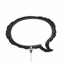Grabo 14" Speech Bubble Minishape Flat - 19345