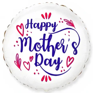 FlexMetal - 18" Mother's Day Foil Round Pkg - B401606