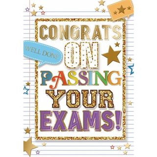 Sensations - Congrats Exams Neutral Trad - GL50100A/01