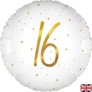 Oaktree 18" Elegant Sparkle White 16 Holographic - 226072