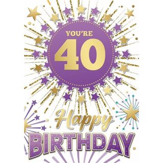 Sensations - Age 40 Male Trad - SL50030C/01