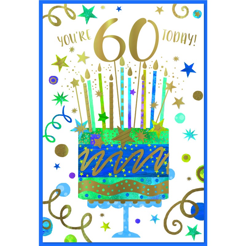 Simon Elvin - 60th Birthday - MILESTONE MALE C50 - 3293760TH