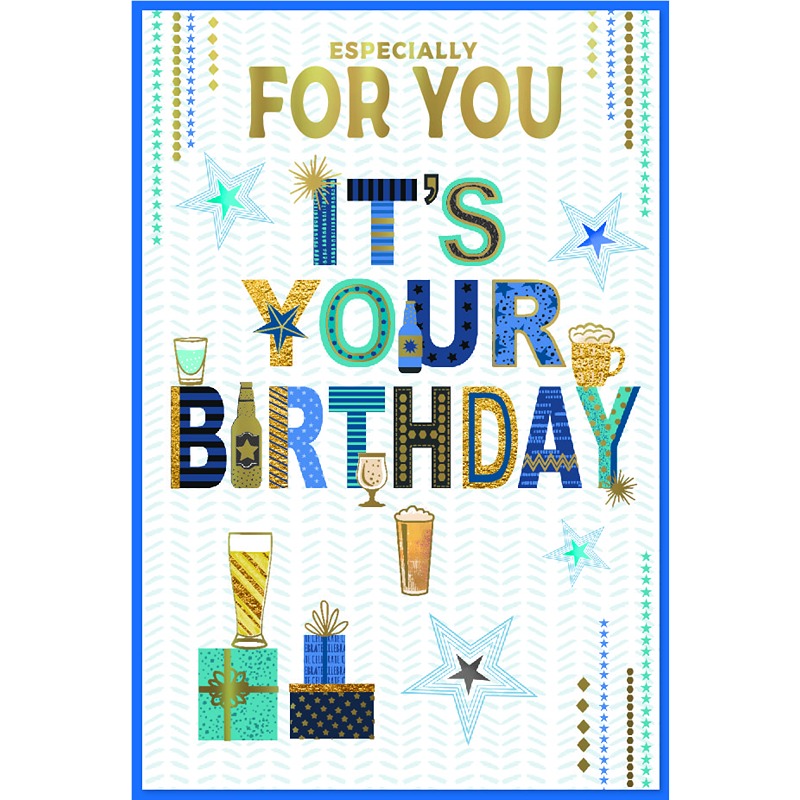 Simon Elvin - Birthday - WORD MALE C75 - 32950BIRTHDAY
