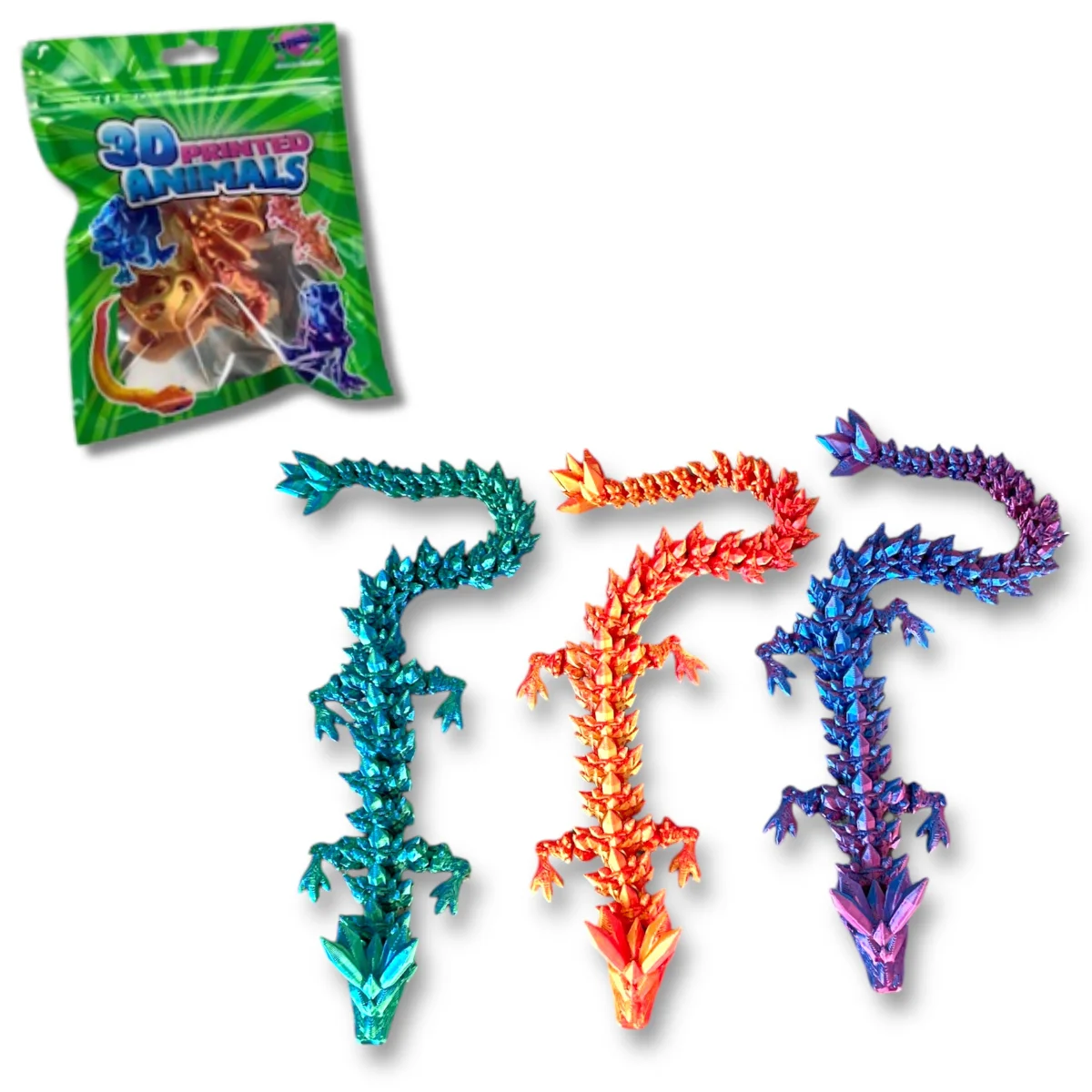 3D DRAGONS 25CM - HU8091