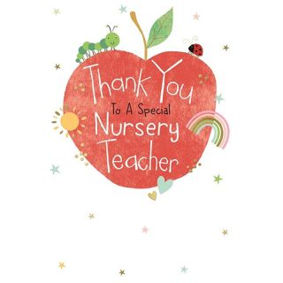 Kingfisher - THANK YOU NURSERY TEACHER - Code 50 - NMT292