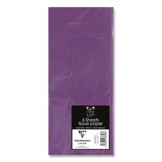 6 SHEET TISSUE PAPER PURPL - 6663-PPLCC