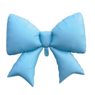Pastel Blue Bow - 27" x 17" - PA702