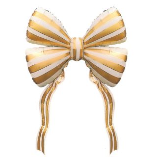 Gold & Cream Bow - PA839