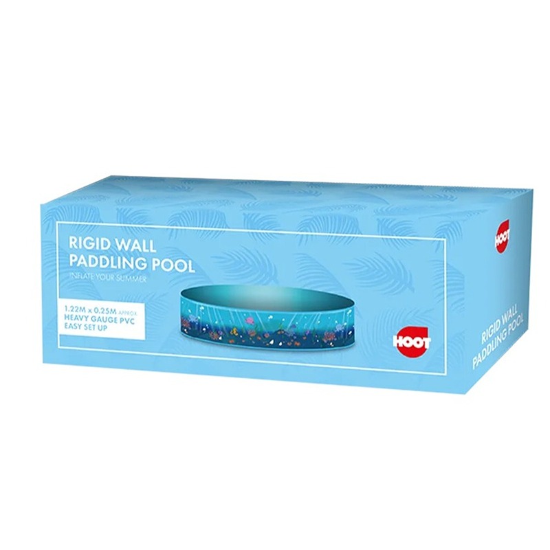 Rigid Wall Paddling Pool 1.22m x 0.25m - TOY-5039/OB