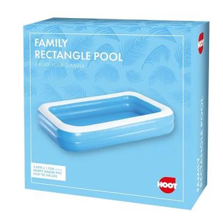 Family Rectangle Pool 2.62m x 1.75m - TOY-5038/OB