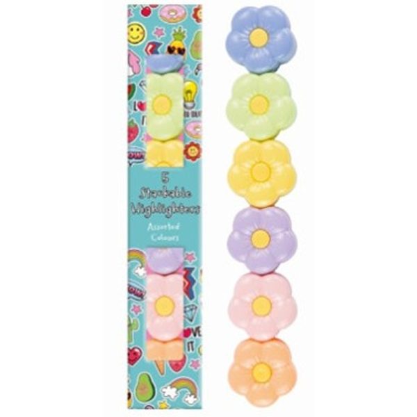 Stackable Highlighter Shaped Flowers - YEDGSTA5A009