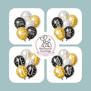 Retail Packs - Unique Glitz Black