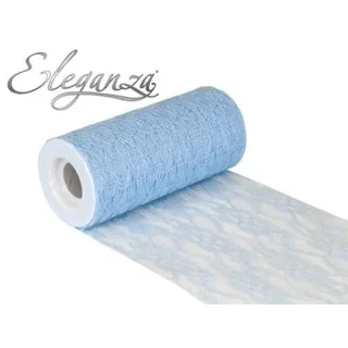 Eleganza Lace Netting 6inch x 10m No.25 Lt. Blue - 459333