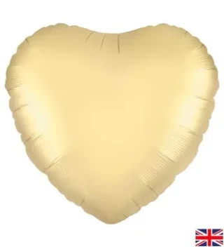 Oaktree Gold Silk 18" Heart (flat)