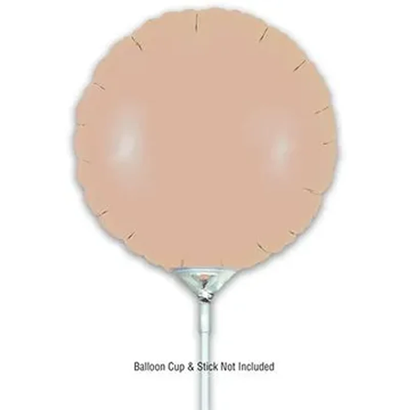 Oaktree 9" Matte Nude Round Packaged - 5pcs - 602670