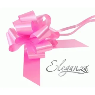 Eleganza Poly Pull Bows 50mm x 20pcs Classic Pink No.07 - 620223