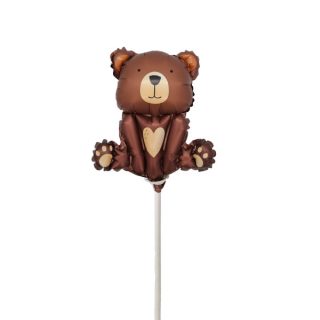 Unique - Teddy-Bear-Shaped Mini 9" - 82236