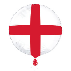 Unique - England Flag 18" Round Foil Balloon Packaged - 48169