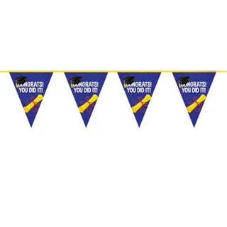You Did It! Graduation Bunting - 10m - 29447