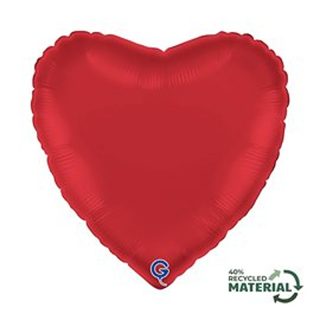 Satin Rubin Red Heart Unpackaged - 18" - 180S05RR