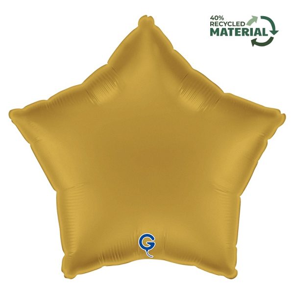 Satin Gold Star Unpackaged - 18" -192S00G