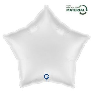 Satin White Star Unpackaged - 18" - 192S01WH