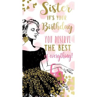 Kingfisher - Birthday Sister Dress - Code 30 - 6pk - FTN125