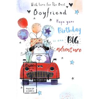 With Love Boyfriend - Code 75 - 6pk - CAB033 - Kingfisher