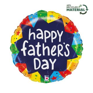 Father's Day Bursting Color Foil Balloon - 18" - 26258P