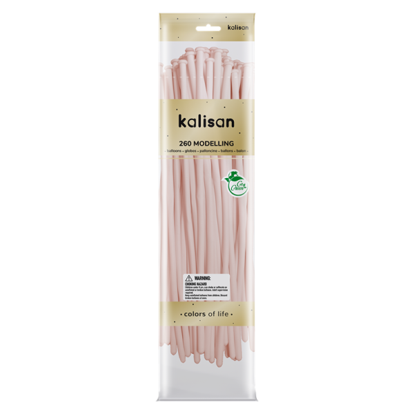Kalisan - 260 Modelling Macaron Pale Pink 50CT- Nozzle Up - 10230105