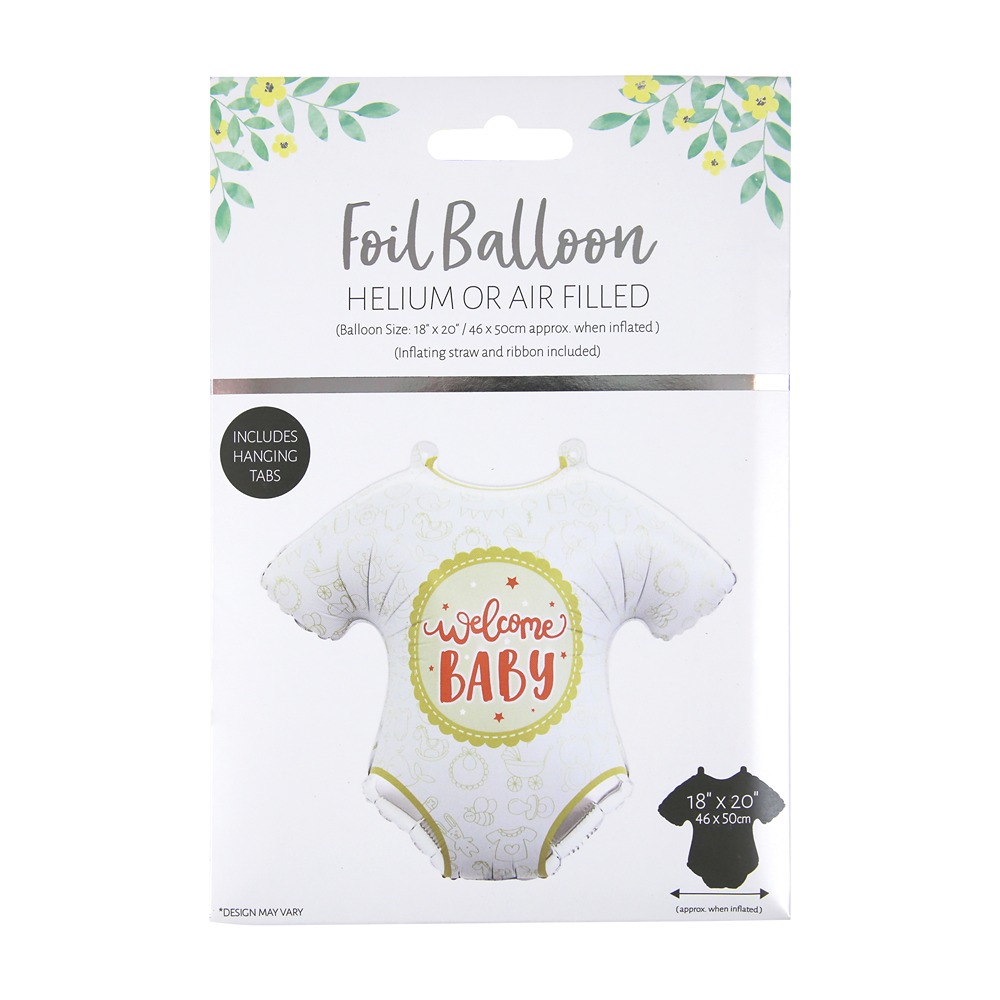 WELCOME BABY BALLOON - 33120-BC