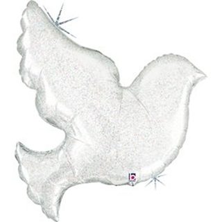 31" - Pearl White Dove Holographic - 35124H-P