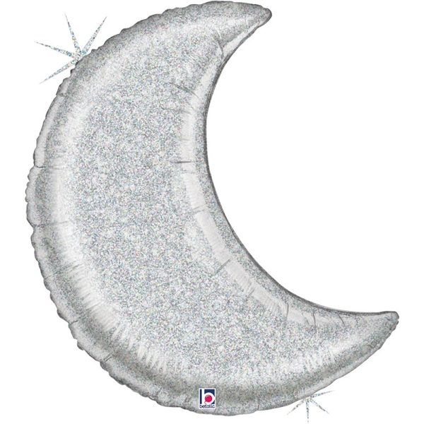 Glitter Moon Silver - 37" - 35733GH