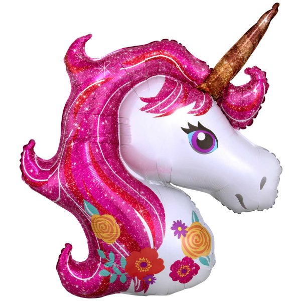 Anagram Magical Unicorn SuperShape Foil Balloons P35 - 3727301
