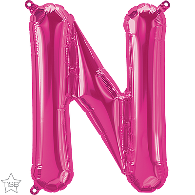 North Star 34" LETTER - PKD. - N MAGENTA